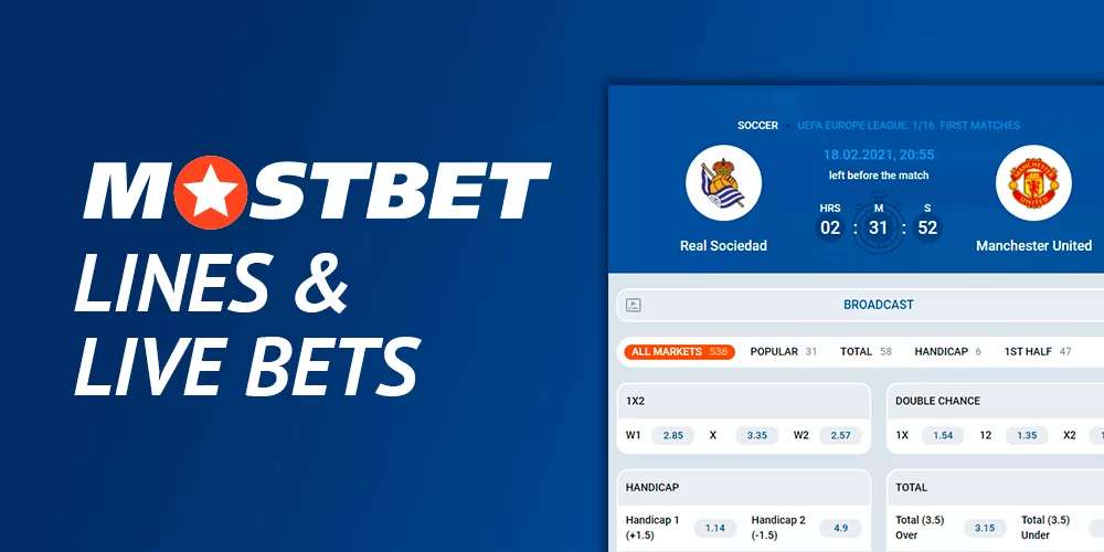 Most Bet Lines and Live Bets